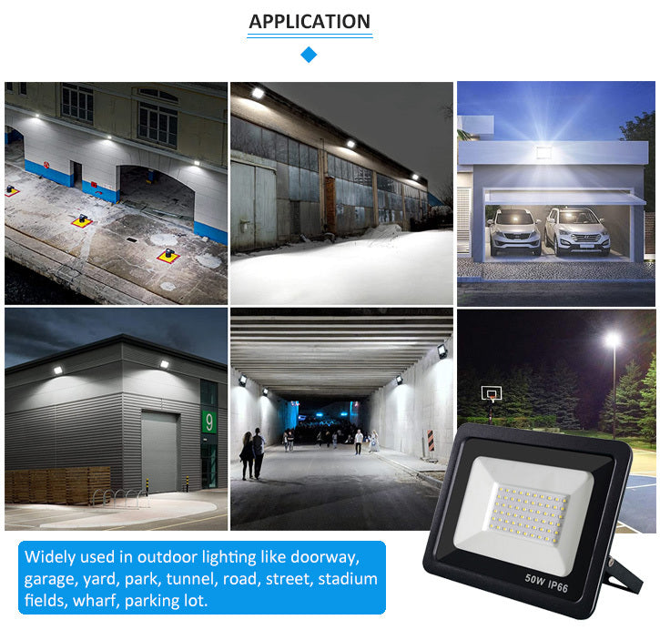 X Faro Proiettore led 50w da esterno waterproof