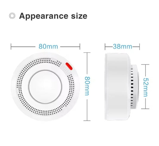 sensore di fumo zigbee tuya smart home