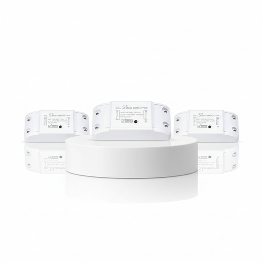 kit 3 pz interruttore Smart Switch WiFi Tuya 1 Canale Domotica Alexa Google