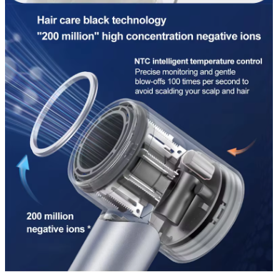 asciugacapelli professionale ionico brushless potenza asciugatura multicolor