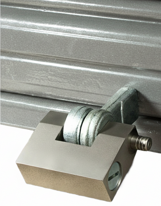 Kit Antifurto Serranda OEM Fissaggio Terra Sicurezza Avvolgibile - lucchetto non incluso