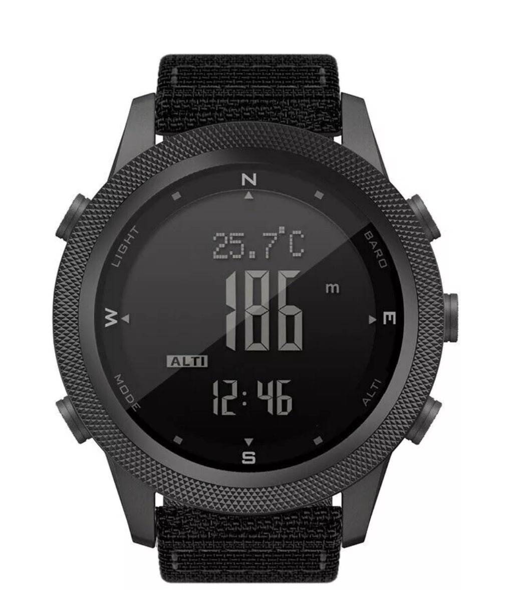 orologio militare north edge apache 46 resistente multifunzione altimetro cronometro bussola barometro contapassi digitale