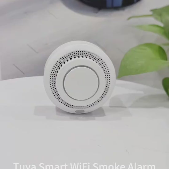 sensore di fumo wifi tuya smart home