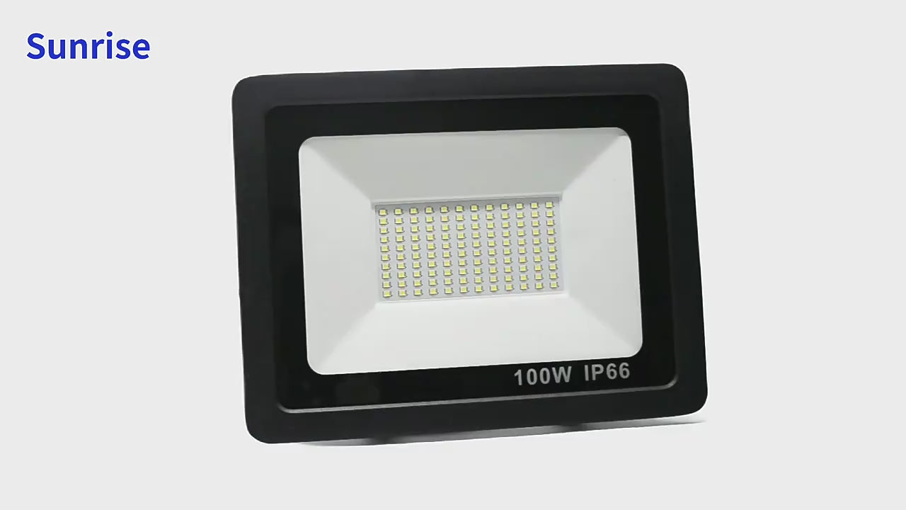 faro led 100 watt per esterno illuminazione  resistente 