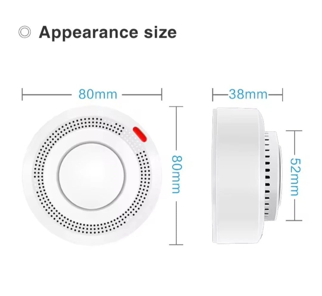 sensore di fumo zigbee tuya smart home